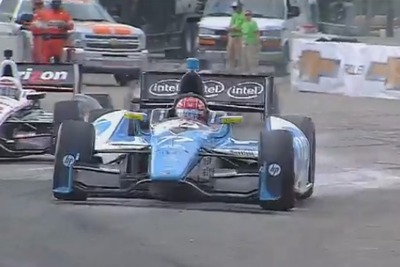 【INDYCAR 第7戦】デトロイト2日目、トップ3の談話 画像