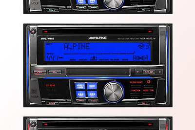 アルパイン、iPod にも対応した2DIN・CD/MDユニットを発売 画像