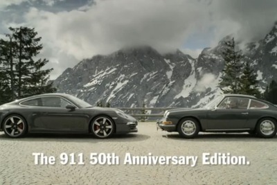 ポルシェ 911 にデビュー50周年記念車…モチーフは初代［動画］ 画像