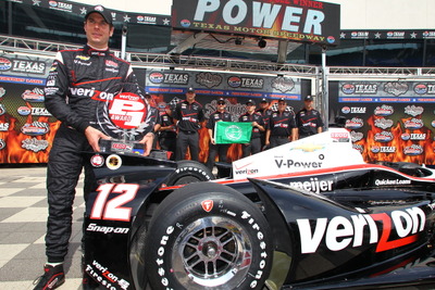 【INDYCAR 第8戦】予選はパワーが圧倒的な速さでポール獲得、琢磨はギアボックスの不具合で走行できず 画像