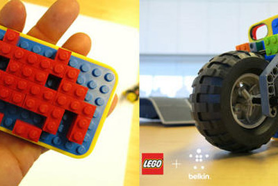 ブロックを追加してカスタマイズが可能……iPhone 5向け公式LEGOケース 画像