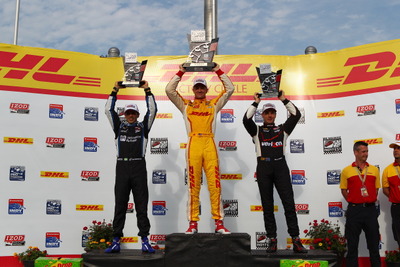 【INDYCAR 第9戦】15のポジションアップを果たしたフランキッティとカストロネベス 画像