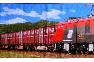 JR貨物、EH500形デザインのタオル発売 画像