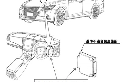 【リコール】トヨタ クラウン など4車種、予期せぬ急制動がかかるおそれ 画像