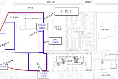 JR北海道、旭川ターミナルビル建て替え計画でイオンモールと合意…2015年春オープンへ 画像