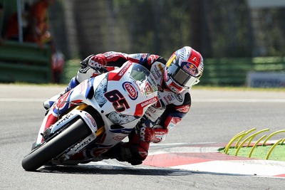 【WSB 第7戦】ホンダ、ジョナサン・レイが第2レースで2位表彰台獲得 画像