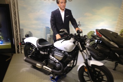 ヤマハ発動機 柳社長、3輪バイクなど「新規製品はグローバルに展開したい」 画像
