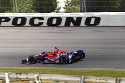 【INDYCAR】ポコノのオープンテストで全てのドライバーが自己新記録、最高速は355.6km/h 画像