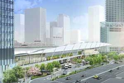 JR東日本、東京駅八重洲口の「グランルーフ」9月20日完成へ…ノース・サウスタワーの中間部 画像