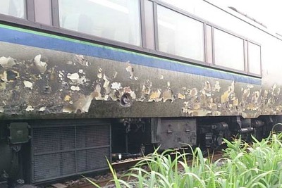 JR北海道の特急「北斗14号」で出火…同種エンジン搭載車の使用を中止 画像