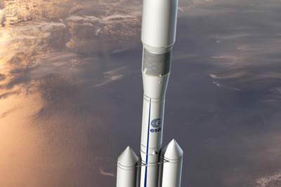 ESA、欧州次期主力ロケット「アリアン6」の基本構成を発表 画像