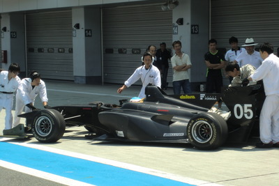 スーパーフォーミュラ「SF14」富士テスト、初日午後はトヨタもホンダも20周超を消化 画像