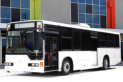 三菱ふそう、新型大型路線バスを発表…初の豪州向け完成車輸出へ 画像