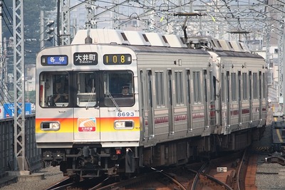 富山地鉄、9月からステンレス車の運行開始…東急8590系4両を導入 画像