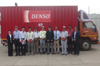 川崎汽船、インド・デンソー向けに自動車部品巡回サービスを開始 画像