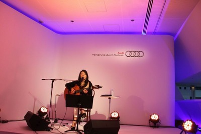 Audi みなとみらい、オープン前日にレセプションパーティーを開催…スペシャルゲストの登場も 画像