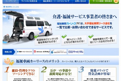 ネットワーク21、福祉車両リースの一括問い合わせサービスを開始 画像