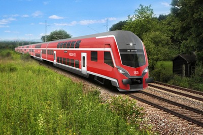 チェコ車両メーカー、ドイツ鉄道向け2階建て列車を製造へ 画像