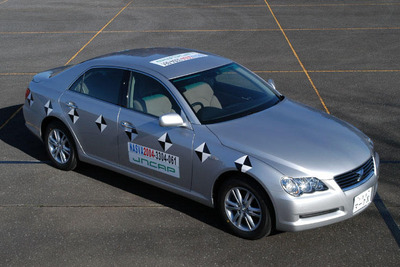 【自動車アセスメント2004】トヨタ マークX が歩行者頭部保護でレベル4 画像