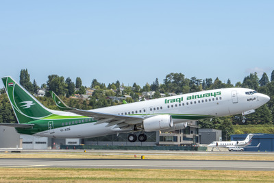 ボーイング、NG737‐800をイラク航空に初デリバリー 画像