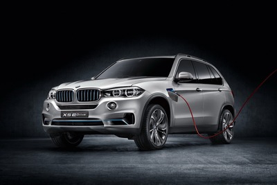 【フランクフルトモーターショー13】BMW X5 新型にPHVコンセプト、X5 eドライブ…26.3km/リットル 画像