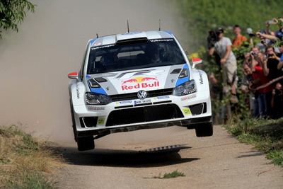 【WRC 第9戦】ラリードイツの第2レグでオジエがリタイヤ、ラトバラがリードを奪う 画像