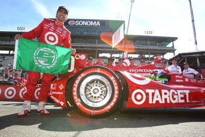 【INDYCAR 第15戦】フランキッティがポール奪取でホンダ勢フロントロウ独占、琢磨13位 画像