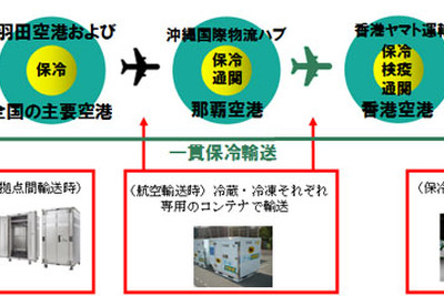 ヤマト運輸、「国際クール宅急便」開始…日本～香港間で翌日配達 画像