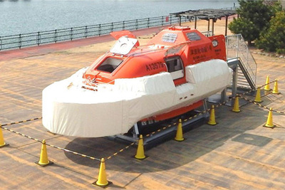 IHI、新開発の「津波救命艇」を初めて受注、10月に旭食品の引渡し 画像