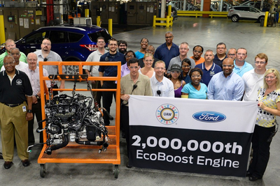 フォードの環境エンジン、エコブースト…累計生産200万基を4年で達成 画像