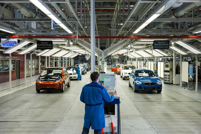 BMW「i」のEV、i3…ドイツで生産開始 画像