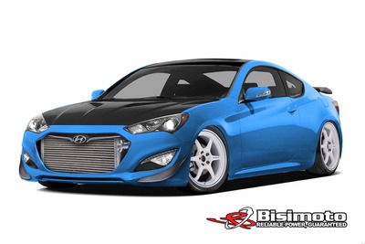 【SEMA13】ヒュンダイ、ジェネシス クーペをカスタマイズ…ツインターボで1000ps 画像