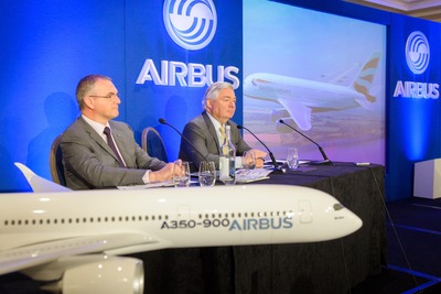 エアバス、次の20年間に2万9000機以上の航空機需要を予測 画像