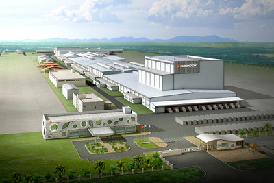 韓国ハンコック、インドネシア工場が完成 画像
