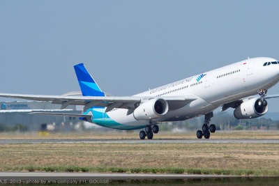 エアバス、ガルーダ・インドネシア航空に新しいA330-300編隊の納入を開始 画像