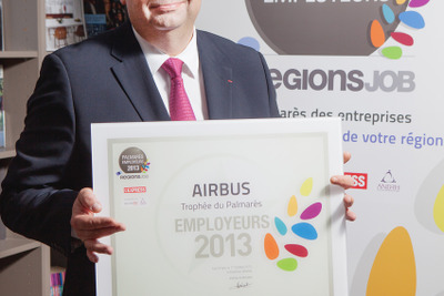 エアバス、「フランスで最も魅力的な雇用者」に 画像