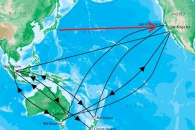 JALのサンフランシスコ線、環境負荷軽減路線に認定 画像