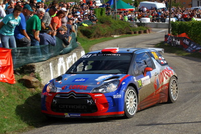 【WRC 第11戦】クビサ、ラリーフランスのWRC-2クラスの第2レグでリードを保つ 画像