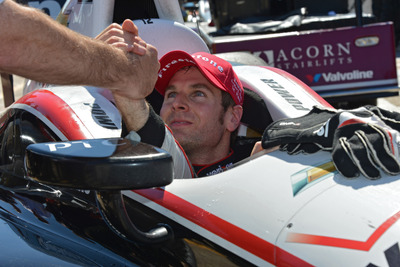 【INDYCAR 第18戦】パワー、ヒューストンの2日目に勝利…ディクソンは2位でランキングトップに浮上 画像