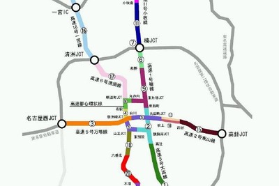 名古屋高速「高速4号東海線六番北～木場間」11月23日開通により、全線開通 画像