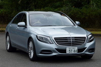 【メルセデスベンツ S400ハイブリッドエクスクルーシブ 試乗】身軽な走りが印象的…島崎七生人 画像