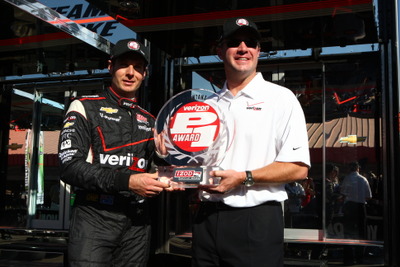 【INDYCAR 第19戦】チーム・ペンスキー、予選トップ3を独占 画像