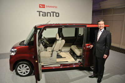 ダイハツ三井社長、新型タントの生産は来週から正常化 画像