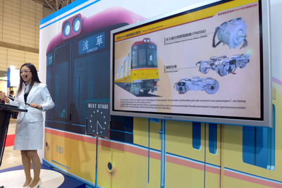 【第3回鉄道技術展】東京メトロ、海外展開や銀座線1000系の技術をPR 画像