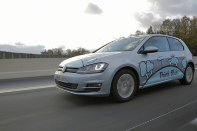 VW ゴルフ 新型のTDIブルーモーション、34.2km/リットルを記録…歴代最高燃費 画像