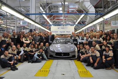 マセラティ、イタリア新工場が累計生産1万台…9か月で達成 画像