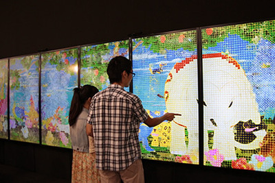 アウディフォーラム東京、チームラボとアウディの共作デジタルアートを展示…12月18日より 画像