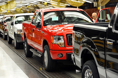 フォードのフルサイズピックアップ、F-150…CNG車の生産を開始 画像