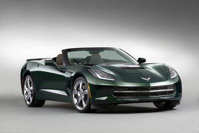 シボレー コルベット 新型、米国でプレミアエディション…グリーン&タンの組み合わせ 画像
