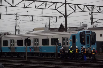 青い森鉄道の新型車両「青い森703系」が完成…2014年3月デビュー 画像